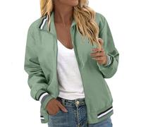 Blouson Femme Mi Saison Pilou Matelassée Manteau Deux Pièces Légère / Fine Gilet Aviateur Mi-Saison Japonais Anorak Simili Cuir Brillante Hiver Jacket Veste Longue Automne Bomber Militaire Coupe-Vent