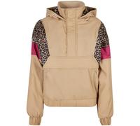 Urban Classics Mixed Jumper Over Jacket Beige S Femme
