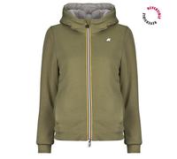 Blouson femmes K-Way DEVA LIGHT SPACER FUR DOUBLE Kaki EU S