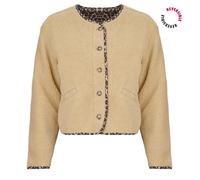 Blouson femmes Only ONLBABY TEDDY REVERSIBLE Beige EU XS