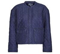 Blouson femmes Only ONLHALLIE QUILTED DNM Bleu EU M