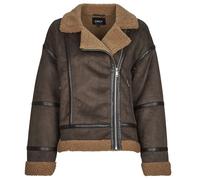 Blouson femmes Only ONLKENDRA LIFE BOND OVERSIZJACKET Marron EU L