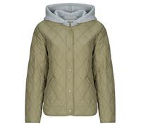 Blouson femmes Only ONLRISSO LIFE HOOD QUILT JACKET Vert EU XL