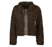 Blouson femmes Only ONLTILDA TEDDY JACKET Marron EU XL