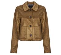 Blouson femmes Only ONLTULIP LIFE FAUX SUEDE Marron EU L