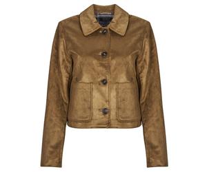 Blouson femmes Only ONLTULIP LIFE FAUX SUEDE Marron EU L