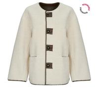Blouson femmes Pieces PCJULIE REVERSIBLE Beige EU M