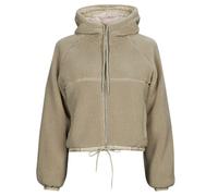 Blouson femmes Superdry CODE SL BORG ZIP THRU Beige FR 36