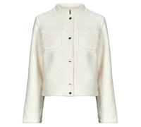 Blouson femmes Vero Moda VMJOSSY LS BOUCLE JACKET Beige EU XS