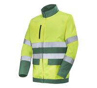BLOUSON FLUO BASE XP JAUNE FLUO / VERT AMAZONIE HAUTE VISIBILITE CEPOVETT - 22-9D81-3047-720 L