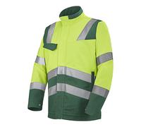 BLOUSON FLUO SAFE XP JAUNE FLUO / VERT AMAZONIE HAUTE VISIBILITE CEPOVETT - 22-9D86-9570-720 M