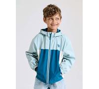 Blouson garçon coupe-vent colorblock vert d'eau 4A