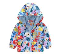 Blouson Garçon Fille Vestes Coupe Vent Garçons Blousons de Léger Manteaus Réfléchissante Enfants Doublé Enfant Doublure Maille pour Sport Extérieur
