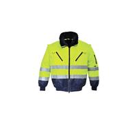Blouson haute visibilité PORTWEST PJ503XLJaune/Marinetaille G