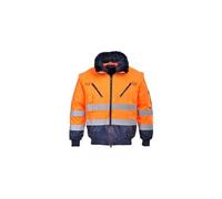 Blouson haute visibilité PJ50LOrange/Marinetaille