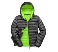 Blouson homme doudoune à capuche Result Vert ci... XL