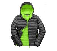 Blouson homme doudoune à capuche Result Vert Citron S
