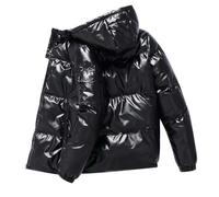 Blouson Homme Hiver Doudoune Homme Grande Taille Manteau Garçon Parka Hiver Chaud Imperméable Doudoune Brillante Blouson Garcon 12 Ans Veste Noir Manteau Chaude Garcon 12 Ans Ado Garçon 16 Vestes De