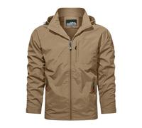 Blouson Homme Léger Vestes demi-saison Automne Ete Blousons d'aviateur course Manteaus en matelassée cuir coupe-vent zippée baseball tendance softshell col montant poches zippées