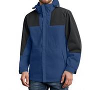 Blouson Homme Mi Saison - Veste décontractée pour Hommes en Blocs de Couleurs élégante - Vêtement d'extérieur léger et Confortable - Pièce de Superposition Polyvalente pour Un Usage Quotidien