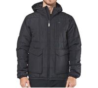 Blouson Homme Quiksilver Rolf Kgmjk213 Noir - Veste À Capuche Matelassée Imperméable S