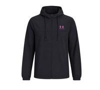 Under Armour Coupe-vent Tissé Rival Noir/Rose M
