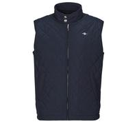Blouson hommes Gant QUILTED WINDCHEATER VEST Bleu EU S