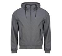 Blouson hommes Jack & Jones JJEBASIC SOFTSHELL HOOD Gris EU XL