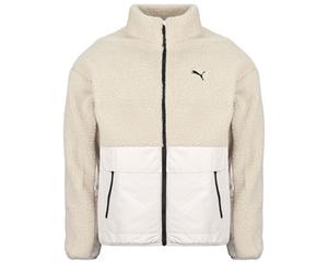 Blouson hommes Puma Hybrid Re:Fibre Sherpa Jacket M Blanc US S
