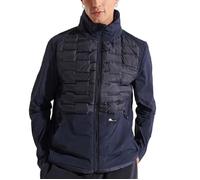 Blouson Hybrid Hooded Down Homme SUPERDRY - Taille XL - Bleu XL