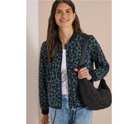 Blouson léopard avec cordon de serrage