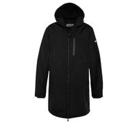 Schott N.Y.C. Blouson long Kalvin zippé à capuche noir Homme déperlant Polyester L