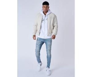 Blouson matelassÃ© Project X Paris Beige S