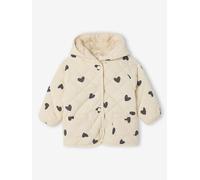 Blouson matelassé bébé avec capuche vanille 24M(86CM)