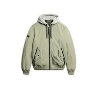Blouson militaire Ã capuche Superdry MA1 Vert M