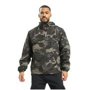 Blouson militaire - Brandit - Homme - Coupe-vent - Capuche intégrée - Vert L