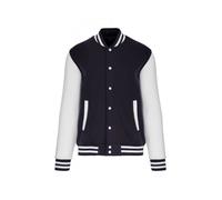 Blouson molleton enfant Kariban - Navy/White - 12/14 ans - Confortable et polyvalent 8-10 ans