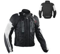 Blouson Motard Moto CE Protections Textile Impermeable Mesh Etanche A.Pro