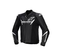 Alpinestars Veste moto Faster V3 Airflow en cuir perforée Noir/Blanc Taille 58 Homme