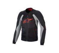 Alpinestars Troop-Air, veste en textile M Noir/Gris Clair/Rouge Clair Noir/Gris Clair/Rouge Clair