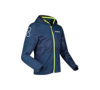 Blouson Moto Bering Profil Bleu Marine/Jaune FluoL Bleu Marine,Jaune Fluo