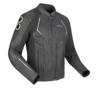 Blouson Moto Bering Radial Noir/BlancM Noir,Blanc