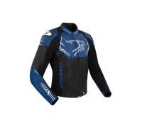 Blouson Moto Bering Snap Noir/BleuXXL Noir,Bleu
