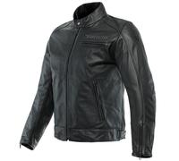 Blouson moto cuir noir Dainese Zaurax