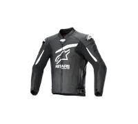Alpinestars GP Plus R V4 Airflow, veste en cuir perforé 50 Noir/Blanc Noir/Blanc