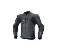 Alpinestars Blouson moto en cuir GP Plus R V4 Rideknit perforé Noir Taille 60 Homme