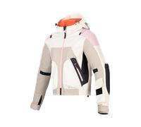 Blouson Moto Femme Alpinestars Molly Air Sable/Rose Fluo/AmandeS Sable,Rose Fluo,Amande