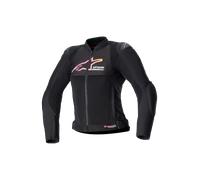 Blouson Moto Femme Alpinestars Stella SMX Air Noir/Jaune/RoseM Noir,Jaune,Rose