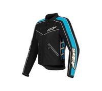 Alpinestars Stella T-Dyno Air Veste textile de moto pour femmes, noir-bleu, taille S