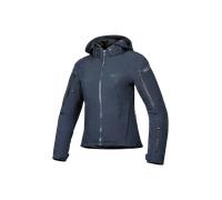 Blouson Moto Femme Ixon Burning BleuL Bleu